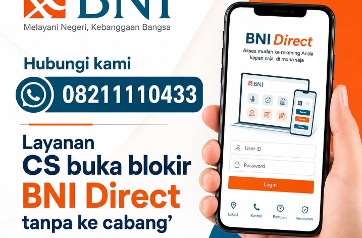 TIPS TUTORIAL Cara Buka Blokir BNIdirect Tanpa ke Cabang.